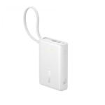 Baseus PicoGo Digital Display Power Bank 10000mAh 45W White