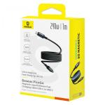 Baseus PicoGo Magnetic Charging Cable USB-C 240W 1m, black