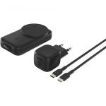Belkin UltraCharge 25W Qi2 magn. 2-in-1 fold.charg.blk.WIZ038kqBK