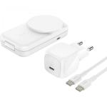 Belkin UltraCharge 25W Qi2 magn. 2-in-1 fold.charg.wht.WIZ038kqWH