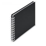 Hama  Fine Art  Spiral NewBlack 18,5x15 30 weiße Seiten     9872