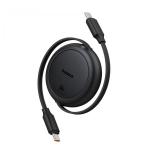 Baseus Free2Pull Mini Charging Cable USB-C USB-C 60W 1m, Black
