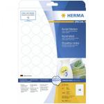 Herma Round Labels 30mm white 25 Sheets 1200 pcs.  4387