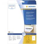 Herma Removable Labels   210X297 25 Sheets DIN A4 25 pcs. 10021