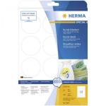 Herma Removable Round Labels  60 25 Sheets DIN A4 300 pcs. 5067