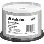 1x50 Verbatim CD-R 80 / 700MB 52x white wide thermal printable