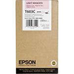 Epson ink cartridge light magenta T 603  220 ml     T 603C