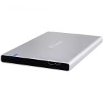 FANTEC ALU7MMU3 silver Aluminium 2,5  SATA, USB 3.0, 7mm
