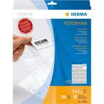 Herma Slide Pockets 5x5 100 sheets clear/matt 7699