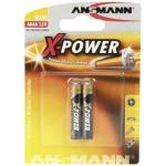 10x2 Ansmann Alkaline AAAA X-Power                1510-0005