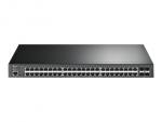TP-Link JetStream TL-SG3452P V1 - switch - 52 ports - managed - rack-mountable