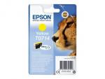 Epson ink cartridge yellow DURABrite T 071           T 0714