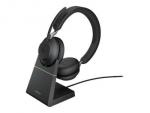 Jabra On Ear Headset Evolve2 65 MS Stereo