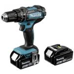 Makita DHP482RTJ 18V 2x Akku Cordless Combi Drill