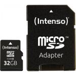 Intenso microSDHC           32GB C10 with Adapter