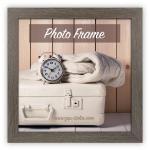 ZEP Nelson 5 brown         20x20 Wood Frame                V21205
