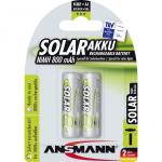 1x2 Ansmann maxE NiMH rech.bat. Mignon AA 800 mAh SOLAR  5035513