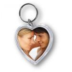 1x24 ZEP Photo Keychain    4x3,8 Heart Shape               7360PD