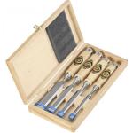 Kirschen Firmer Chisel Set 4pcs 1141 HK in Wooden Box  1141000