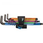 WERA 950/9 Hex-Plus HF 1 L-key set, Blacklaser