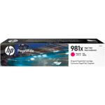 HP L0R10A PageWide ink cartridge magenta No. 981 X