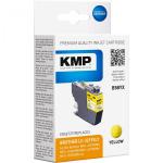 KMP B58YX ink cartridge yellow comp. with Brother LC-3219XLY