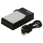 Duracell Charger with USB Cable for DRC13L/NB-13L