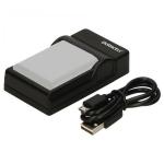 Duracell Charger with USB Cable for DRNEL23/EN-EL23