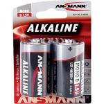 1x2 Ansmann Alkaline Mono D LR 20 red-line