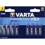 1x8 Varta Longlife Power Micro AAA LR03