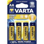 1x4 Varta Longlife Mignon AA LR 6