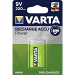 1 Varta Rechargeable Accu Power 9V 200 mAh