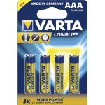 10x4 Varta Longlife Extra Micro AAA LR 03           PU inner box