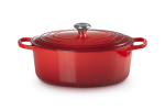 Le Creuset Signature Oval Roaster Cherry Red 33 cm