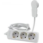 REV Multiple Socket Outlet 3-fold 2m white