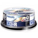 1x25 Philips CD-R 80Min 700MB 52x SP