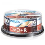 1x25 Philips DVD+R 4,7GB 16x SP