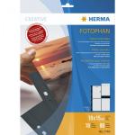 Herma fotophan 10x15 vertical 10 Sheets black 7785
