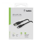 Belkin USB-C/USB-A Cable 1m PVC, black CAB001bt1MBK
