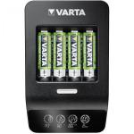 Varta LCD Ultra Fast Charger+ incl. 4 Batt. 2100 mAh AA + 12V