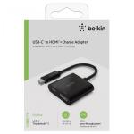 Belkin USB-C to HDMI-Adapter 60W PD, black AVC002btBK