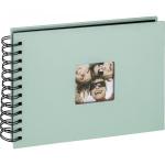 Walther Fun mint green 23x17 40 black Pages Wire-O SA109A