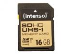 Intenso SDHC Card           16GB Class 10 UHS-I Premium