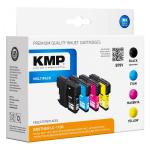 KMP B78V Promo Pack BK/C/M/Y compatible w. Brother LC-1100