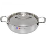 De Buyer Affinity Saucepot low with lid 24 cm
