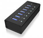 ICY BOX IB-AC618 7-Port USB 3.0 Hub Aluminium