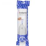 Brabantia PerfectFit Bin Liner Type D, 15-20 L, 20 Bags
