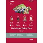Canon VP-101 Photo Paper Variety Pack A 4 a. 10x15 cm 4x5 Sheets