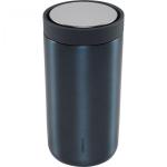 Stelton To Go Click Cup 0,2 l Dark Blue/Metallic