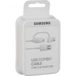 Samsung Datenkabel Micro-USB zu USB-A inkl USB-C Adapter - bulk